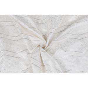 Tela metálica sólida con lentejuelas Chevron para bordado, tela satinada Malai por yarda, 44 pulgadas de ancho - Product Image 4