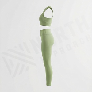 HighWaist Solid <b>Pattern</b> Running Pants Womens Yoga <b>Leggings</b> Gym Fitness Workout Activewear Exercise Sports Garment Gear - Product Image 3