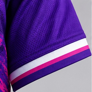 Maillot de football/soccer personnalisé en polyester respirant et écologique pour homme, toutes saisons, imperméable, séchage rapide, UPF 50+ - Product Image 5