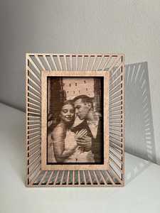 Modern Wooden Photo <b>Frame</b> Elegant Picture <b>Frame</b> Natural Wood Display <b>Frame</b> Office Desk <b>Frame</b> <b>Wall</b> Hanging Photo <b>Frame</b> - Product Image 4