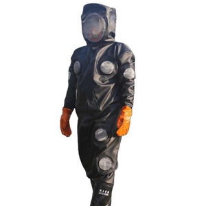 Traje de apicultura ventilado hecho en Pakistán para una experiencia cómoda de apicultura, malla de 3 capas de alta calidad - Product Image 4