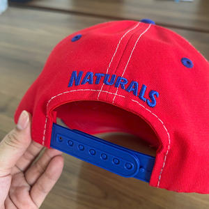 Gorras de béisbol de 6 paneles bordadas con logotipo personalizado de alta calidad para hombre, cierre de sombrero de plástico de dos tonos, impermeable, suministro directo de fábrica - Product Image 4