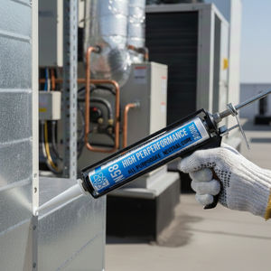 Scellant en silicone certifié SGS à haute adhérence 300 ml pour l'étanchéité des toitures en acier à joint debout, utilisation d'emballage - Product Image 3