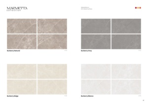 Azulejos de Porcelana con Superficie de Terciopelo DG, Aspecto Especial, Mezcla Armoniosa de Elegancia y Distinción, para Dormitorio, Sala de Estar, Ladrillo Refractario - Product Image 4