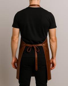 Tablier de pâtissier pliable en cuir véritable anti-odeur, résistant à la chaleur et durable pour boulangeries professionnelles - Product Image 5