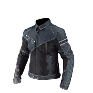 แจ็กเก็ต2025สำหรับแข่งรถมอเตอร์ไซด์ผ้าโพลีเอสเตอร์ซับในผ้ายีนส์เสื้อผ้าอัศวินสำหรับขับขี่พร้อมผ้าระบายอากาศ - Product Image 2