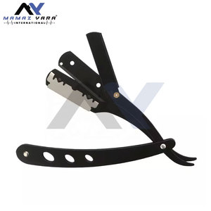 Wholesale Barber Supplies Professional Straight Cut Throat Salon Barber Razor with Replaceable Blades High-Quality Salon Razors - Product Image 3