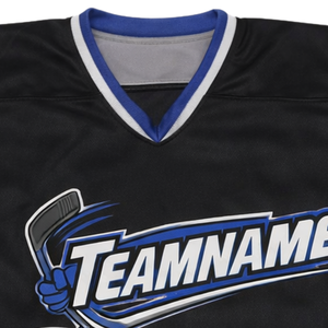 Jersey de Hockey sobre Hielo Personalizado |   Nombre del equipo personalizado más número del jugador - Tela sublimada de secado rápido - Ropa auténtica de la liga - Product Image 5