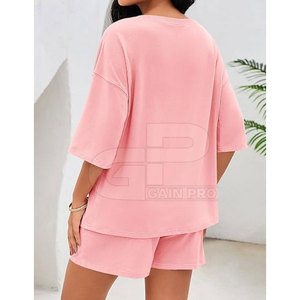 Conjunto de Shorts de Verano para Mujer 2026, Traje Corto Informal con Top Elegante, Shorts Elásticos y Cómodos para Usar en Verano - Product Image 2