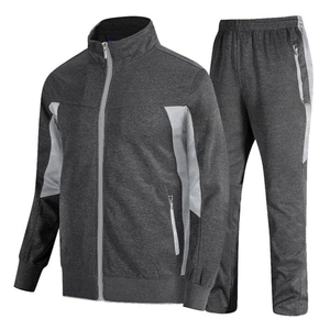 Conjunto Deportivo de 2 Piezas para Hombre, con Cierre Completo, Personalizable con Bordado e Impresión, para Calentamiento, Jogging y Atletismo - Product Image 1