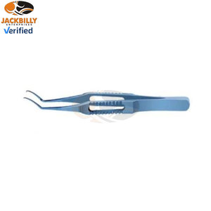 Pinces de capsulorhexis manuelles en acier inoxydable pour chirurgie neuro-ORL et plastique – Instruments médicaux de qualité supérieure approuvée - Product Image 3