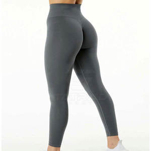 Leggings Deportivos Sin Costuras para Mujer, Cintura Alta, Efecto Push-Up, Pantalones de Yoga, Gimnasio, Fitness, Running, Ropa Deportiva Estilo Americano - Product Image 1