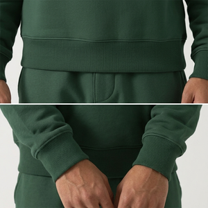 Sudadera con Cierre de Cremallera Personalizada para Hombre, Sudadera con Logotipo Personalizado Más Vendida en Diferentes Tallas, Sudadera Básica de Algodón Mezclado con Cierre de Cremallera para Hombre - Product Image 4