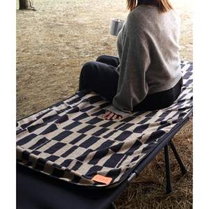 Serviette de sport d'extérieur en coton 100% de fabrication japonaise, motif jacquard, 70cm*140cm, modèle CTWlt - Product Image 5