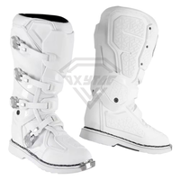 Chaussures de moto confortables, imperméables et respirantes en cuir, pour la conduite et le motocross, nouvelle collection, très demandées.