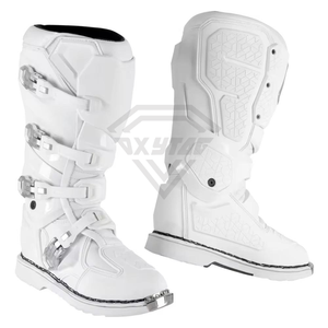 Hot Selling New Motorbike Comfortable Shoes Riding Racing <b>Waterproof</b> Breathable Leather Motorbike Motocross Leather Shoes - Product Image 3