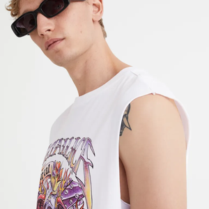 Custom Logo Cotton men's workout <b>singlet</b> gym tank top Fitness <b>Running</b> Sports Vest at Wholesale 2022 - Product Image 5