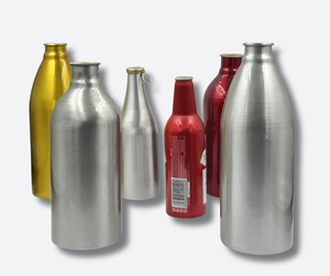 Bouteilles de boissons en aluminium pur à 99,7 % OEM avec logo personnalisé et bouchons ROPP – Écologiques |   Usine au Vietnam - Product Image 2