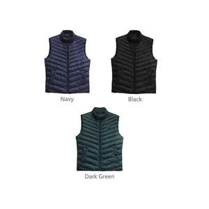 Custom logo Sleeveless Jackets Winter Windproof <b>Mens</b> Vest Puffer Crop Puffer Vest <b>Men</b> Breathable Jacket - Product Image 5