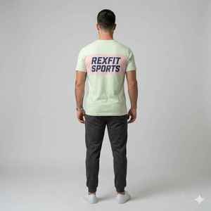REXFIT SPORTS Camisetas Deportivas de Manga Larga para Hombre, Tejido de Punto de Alta Calidad, Ropa OEM - Product Image 2