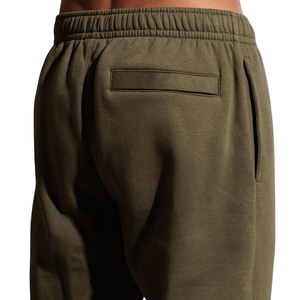 Pantalon de jogging molletonné personnalisé pour homme avec logo, coupe décontractée, taille à cordon de serrage, bas de pantalon à revers, style streetwear décontracté, fournisseur d'usine de vêtements OEM - Product Image 6