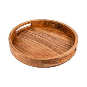 Plateau de service en bois d'acacia écologique de qualité supérieure, finition polie, taille et couleur personnalisables pour la cuisine, le restaurant, l'hôtel, la restauration - Product Image 5