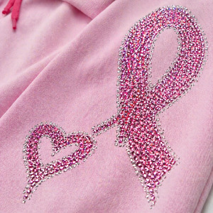 Ensembles de survêtements et sweats à capuche oversize pour hommes, design personnalisé orné de strass, 100 % coton, pour le jogging et le sport - Product Image 4