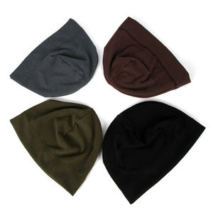 Unisex Solid Color <b>Beanie</b> <b>Hat</b> 100% Acrylic Hand Knitted Daily Outdoor Casual Winter Cap 56-58CM Head Circumference Embroidery - Product Image 6