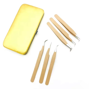 แหนบขนตาปลอมสำหรับต่อขนตาแบบกำหนดสีได้เอง - Product Image 2