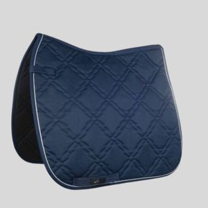 Hot Sale Custom Logo Embroidery High Quality Buckles Private Label <b>Ski</b> International Denim Jumping Dressage Saddle Pads Dynamic - Product Image 3