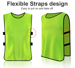 2026 Soccer <b>Bibs</b> Soft Touch Fabric Pro <b>Training</b> Vest Wholesale Polyester Football <b>Training</b> Sportswear for Adults Durable - Product Image 3