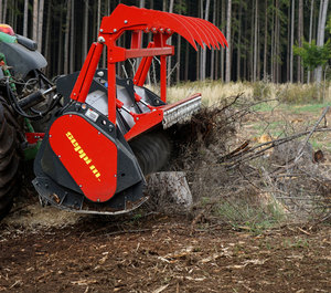 Seppi M Forestry Mulcher Heavy Duty Forestry Attachment for <b>Vegetation</b> Management Brush Clearing and Land Reclamation - Product Image 3