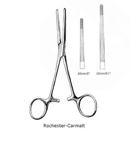 Carmalt คีมผ่าตัดแบบแมนนวลชุดเครื่องมือผ่าตัดพื้นฐานของเครื่องมือผ่าตัด - Product Image 1