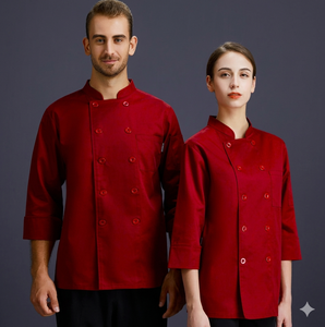 เสื้อโปโลยูนิฟอร์มร้านอาหารโลโก้สั่งทำ ระบายอากาศได้ดี ทนทาน ซับเหงื่อ ชุดทำงานพนักงานเสิร์ฟ ขายส่งจากโรงงาน - Product Image 6