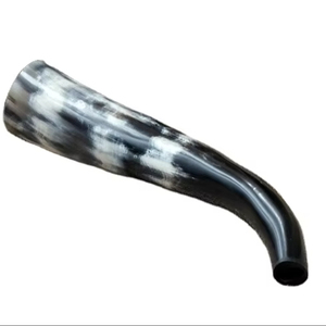 Viking Exclusive Natural Buffalo Ox War Trumpet Horn Custom Made Animal Style Blowing Horn Directly From Manufacturer - Product Image 1