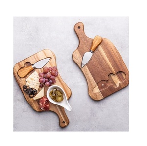 Planche à découper classique faite à la main planche à découper en bois d'acacia personnalisée en gros planche à découper en bois pour la cuisine et l'hôtel - Product Image 4