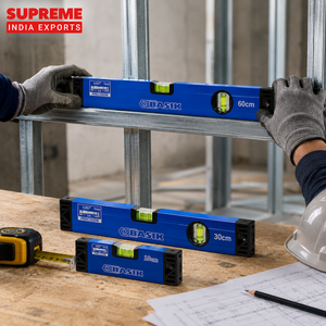 Nivel de burbuja de aluminio de alta precisión |   Nivel de burbuja magnético |   10cm–120cm |   Herramienta de Nivel de Construcción de Alta Resistencia - Product Image 4