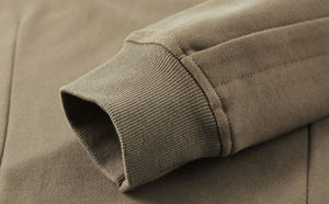 เสื้อสเวตเชิ้ตผู้ชายทรงโอเวอร์ไซส์ ไหล่ตก สีพื้น คอกลม สำหรับฤดูหนาว ผ่านเทคนิคการซักแบบวอช พร้อมงานสกรีนคุณภาพสูง - Product Image 6