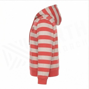 Sudadera con Capucha a Rayas North Approach, Unisex, Corte Regular, Tejido de Algodón, Informal, para Otoño - Product Image 3