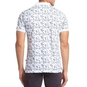 Vêtements pour hommes Nouvelle mode Polo en coton et polyester pour hommes Col montant Polo à manches courtes de haute qualité - Product Image 3