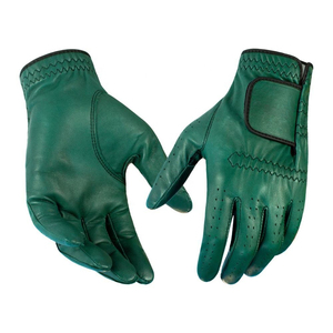 Guantes de Golf Antideslizantes de Piel de Oveja con Logotipo Personalizado de la Mejor Calidad, de Cuero Genuino, para Hombres y Mujeres, Mano Izquierda, Deportes - Product Image 1