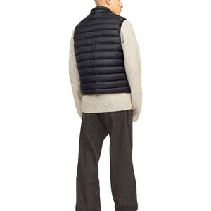 Chaleco Acolchado de Lona Lavada Transpirable de Invierno con Logotipo Personalizado de Alta Calidad para Hombre y Mujer, Chaleco Vintage Ligero - Product Image 2