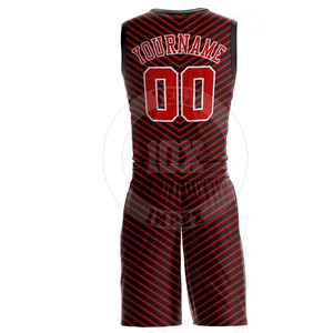 Matériel léger à séchage rapide avec options de nom et de numéro personnalisés pour uniforme de basketball - Product Image 3