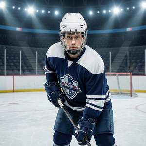 Casco de Hockey sobre Hielo OEM ODM con Protección Facial Personalizada, Casco Integral para Hockey, Protección Deportiva para Fútbol - Product Image 3