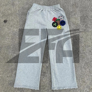 Conjunto de Sudadera con Capucha y Pantalones Deportivos Unisex Extra Grandes con Logotipo Personalizado Estampado por Transferencia de Calor, 400 GSM, Algodón Grueso - Product Image 3