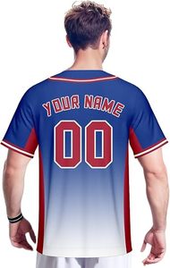 Fabricación de Camisetas de Béisbol Personalizadas por Sublimación, Transpirables, OEM, Uniformes de Béisbol y Sóftbol Personalizables - Product Image 5