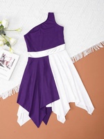 Robes de danse lyrique pour filles de 6 à 16 ans, vêtements d'entraînement de danse, robes de danse contemporaine