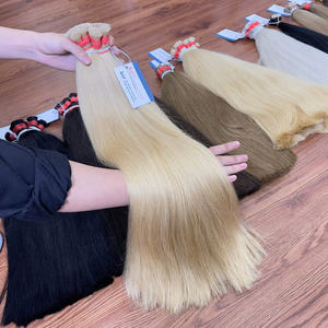 Extensiones de Cabello Natural Liso a Granel de Alta Calidad 2026, Puntas Gruesas, Colores Rusos, 100% Cabello Humano Vietnamita - Product Image 5
