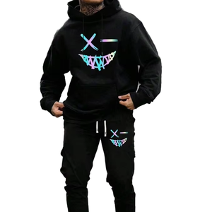 Sudadera con Capucha de Punto para Otoño, Estilo Urbano, con Estampado Gráfico 3D, Casual, Venta al por Mayor, Personalizada, con Transferencia Térmica, Transpirable - Product Image 3