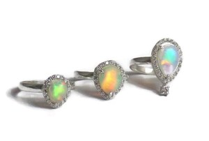 Faceted Ethiopian Opal <b>Bracelet</b> <b>Sterling</b> <b>Silver</b> Fire Opal Jewelry Handmade Natural Gemstone <b>Bracelet</b> For Women - Product Image 6
